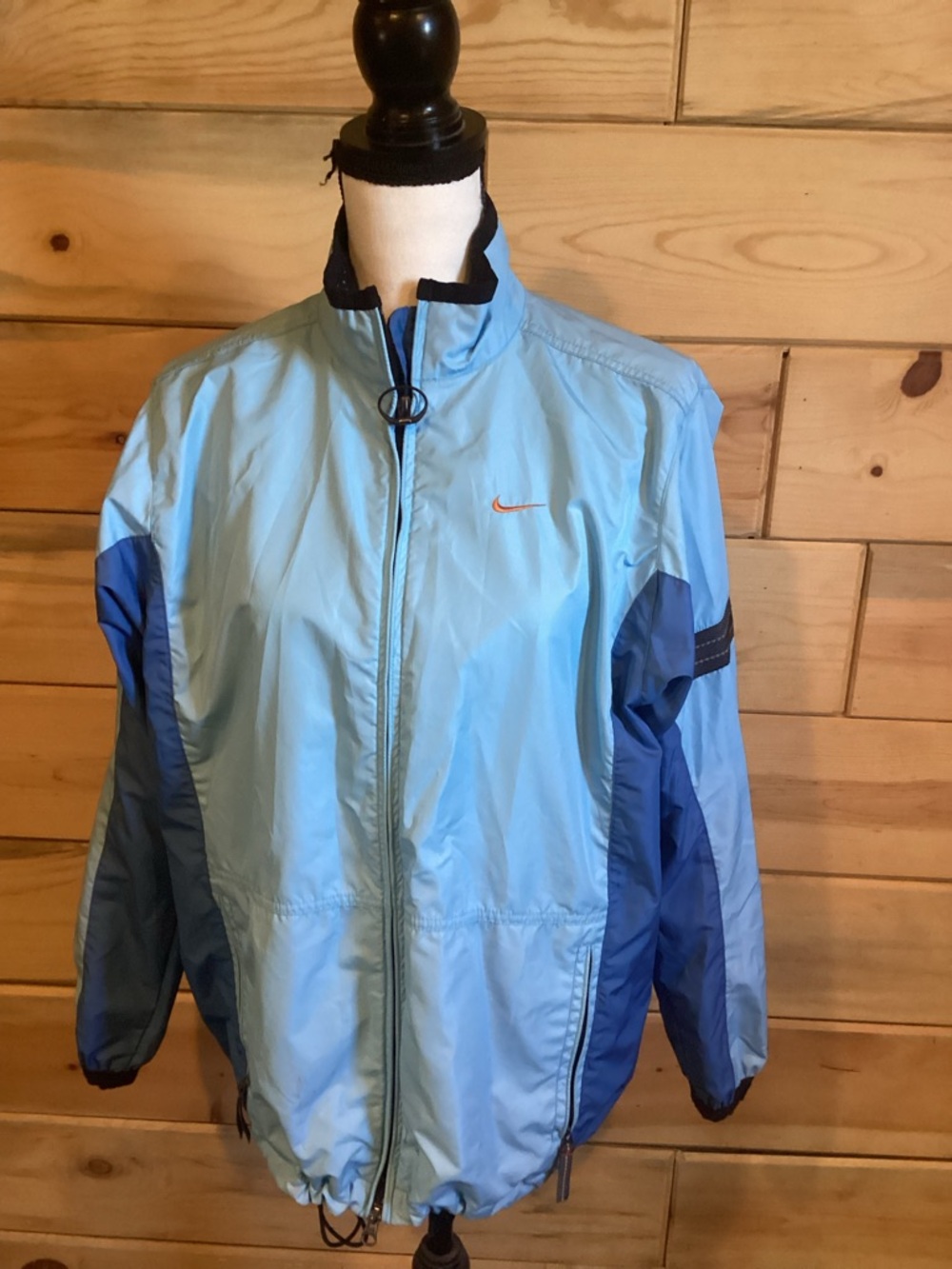 Nike Light Blue & Navy Women’s Windbreaker Jacket